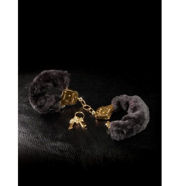 FETISH FANTASY GOLD - DELUXE FURRY CUFFS 4